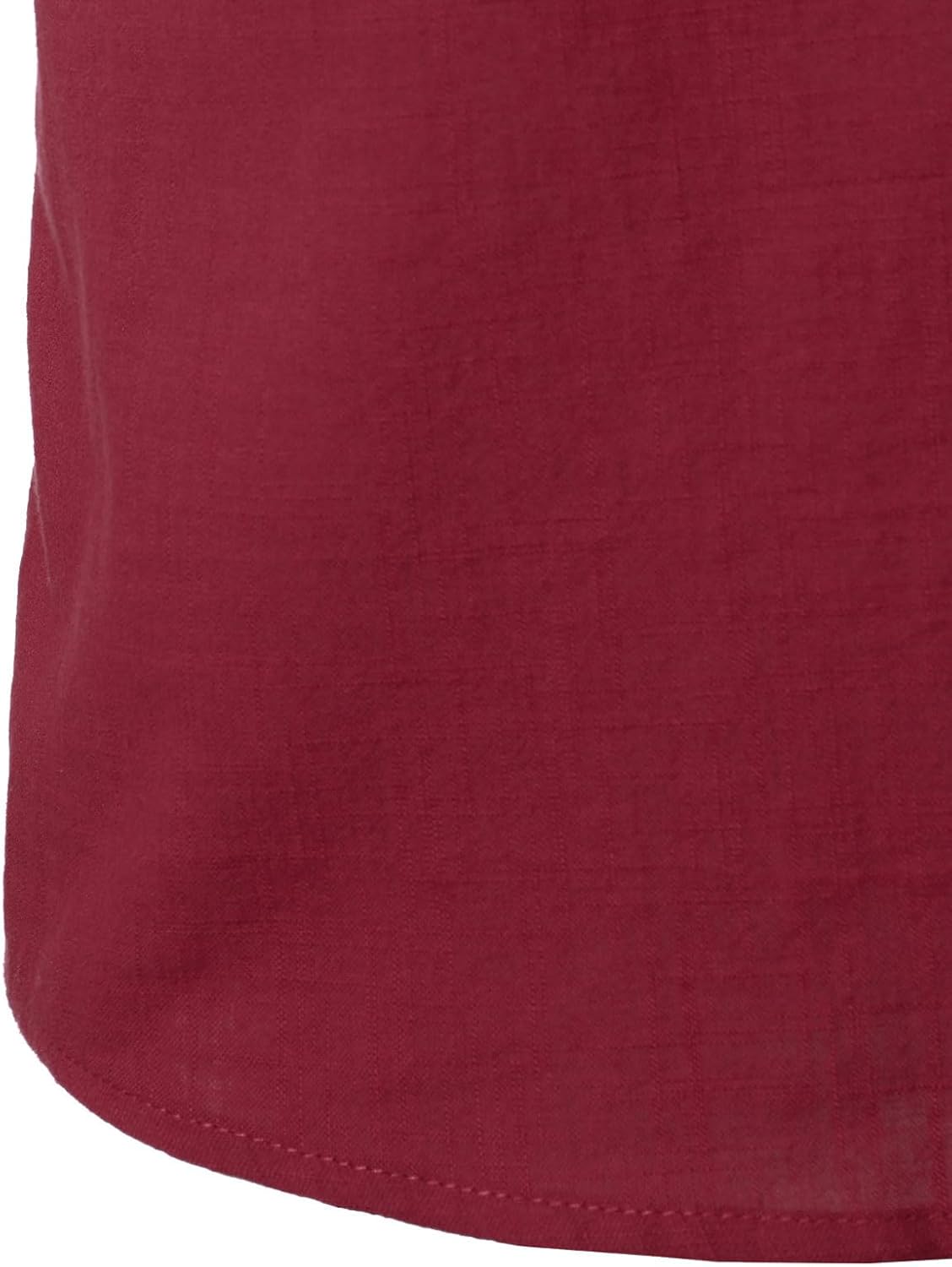 Stitch Boss: Men's Summer Lightweight Cotton Linen Shirts Casual Short Sleeve Breathable Banded Collar Henley for Beach Vacation