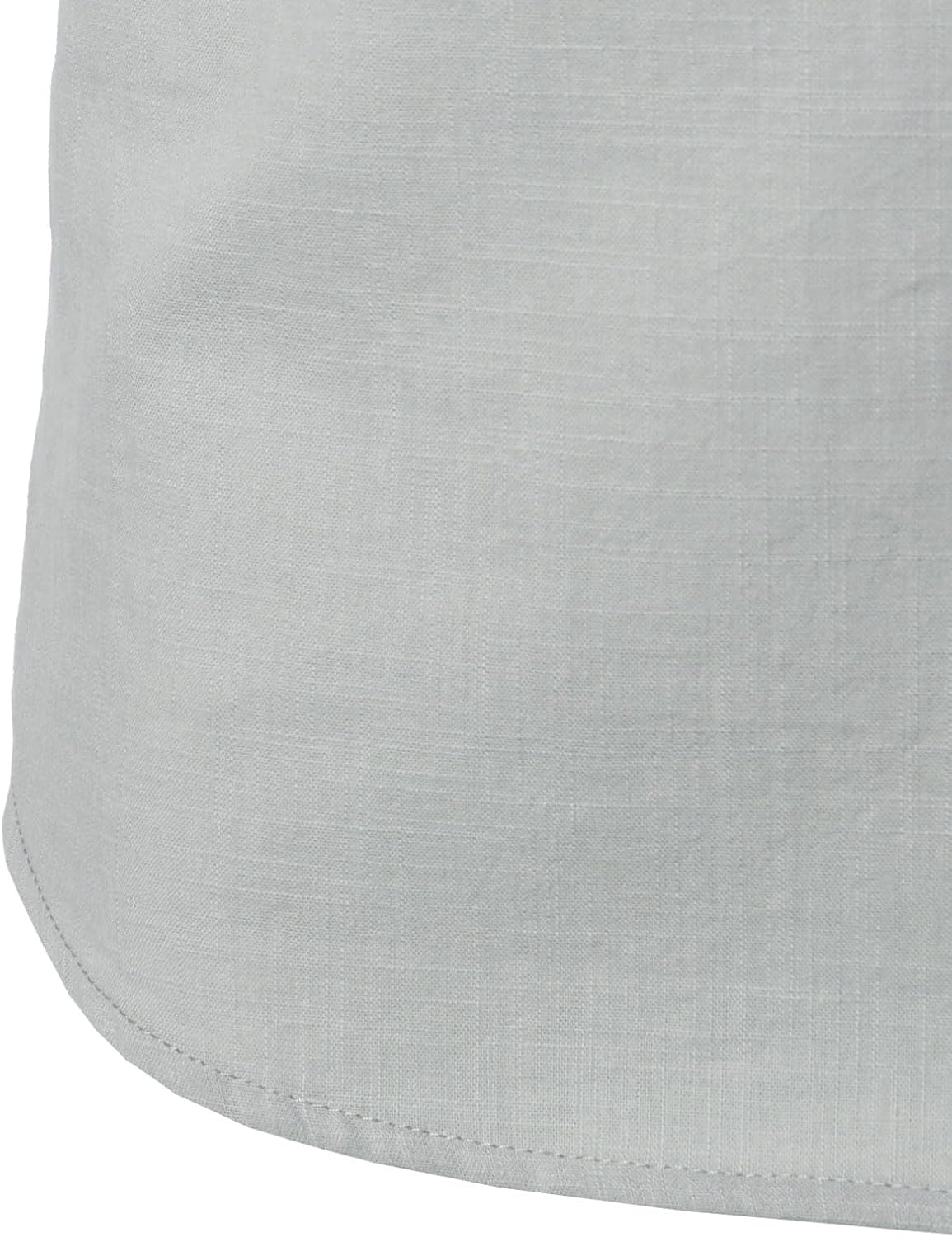 Stitch Boss: Men's Summer Lightweight Cotton Linen Shirts Casual Short Sleeve Breathable Banded Collar Henley for Beach Vacation