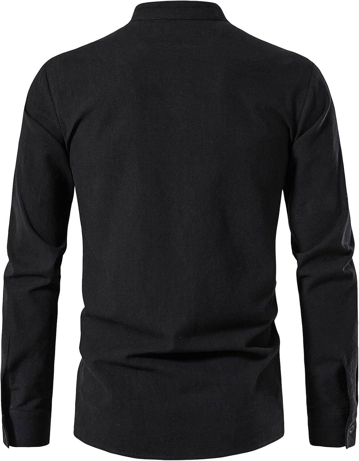 Stitch Boss: Men's Pure Cotton Retro Lace Up Shirts for Renaissance Pirate Viking Medieval
