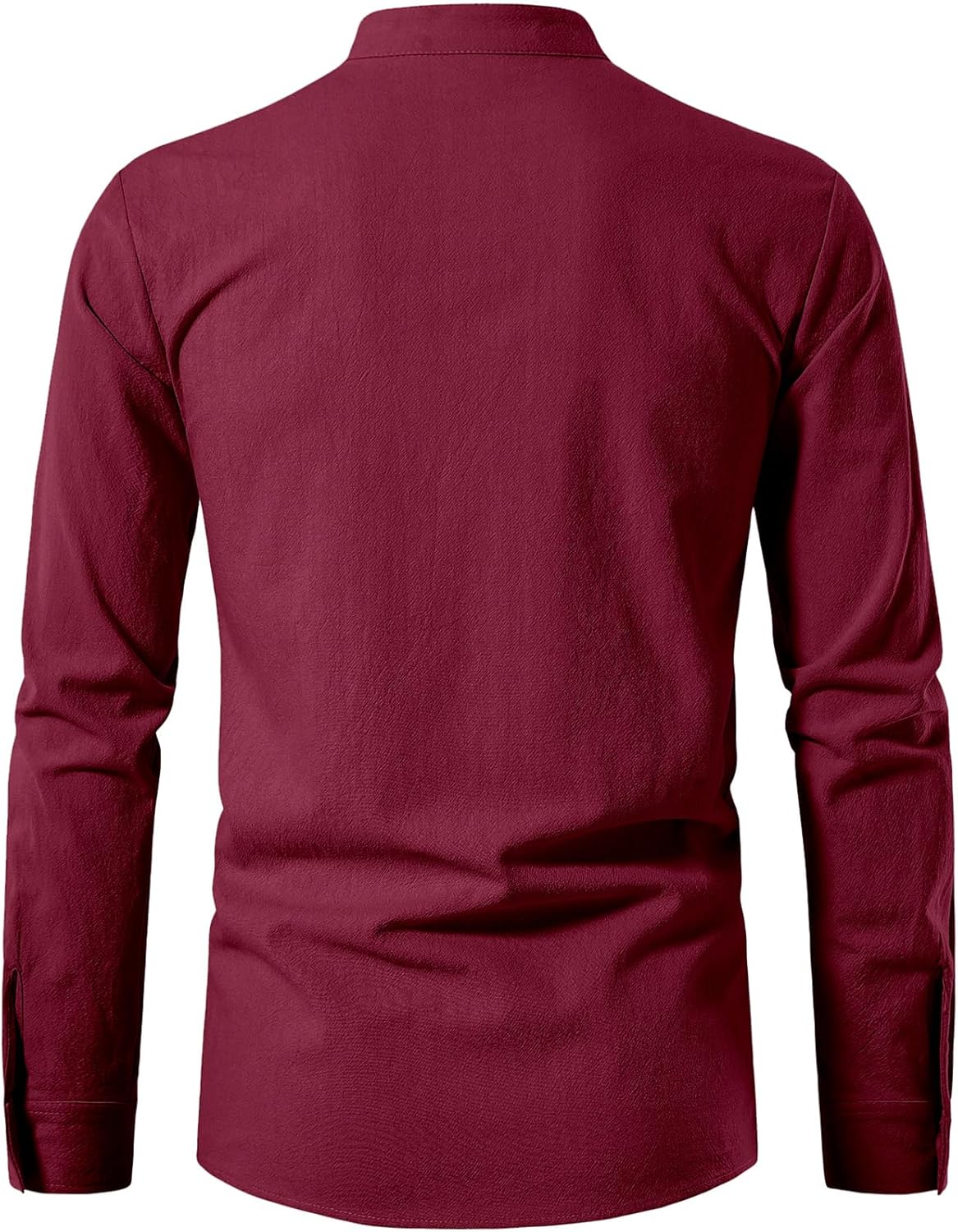 Stitch Boss: Men's Pure Cotton Retro Lace Up Shirts for Renaissance Pirate Viking Medieval