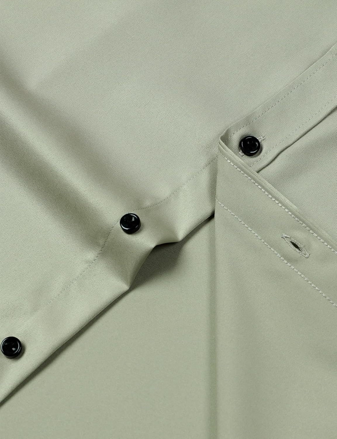 Stitch Boss: Men's Stretch Wrinkle Free Dress Shirts Formal Wedding Prom Long Sleeve Slim Fit Button Down Shirt