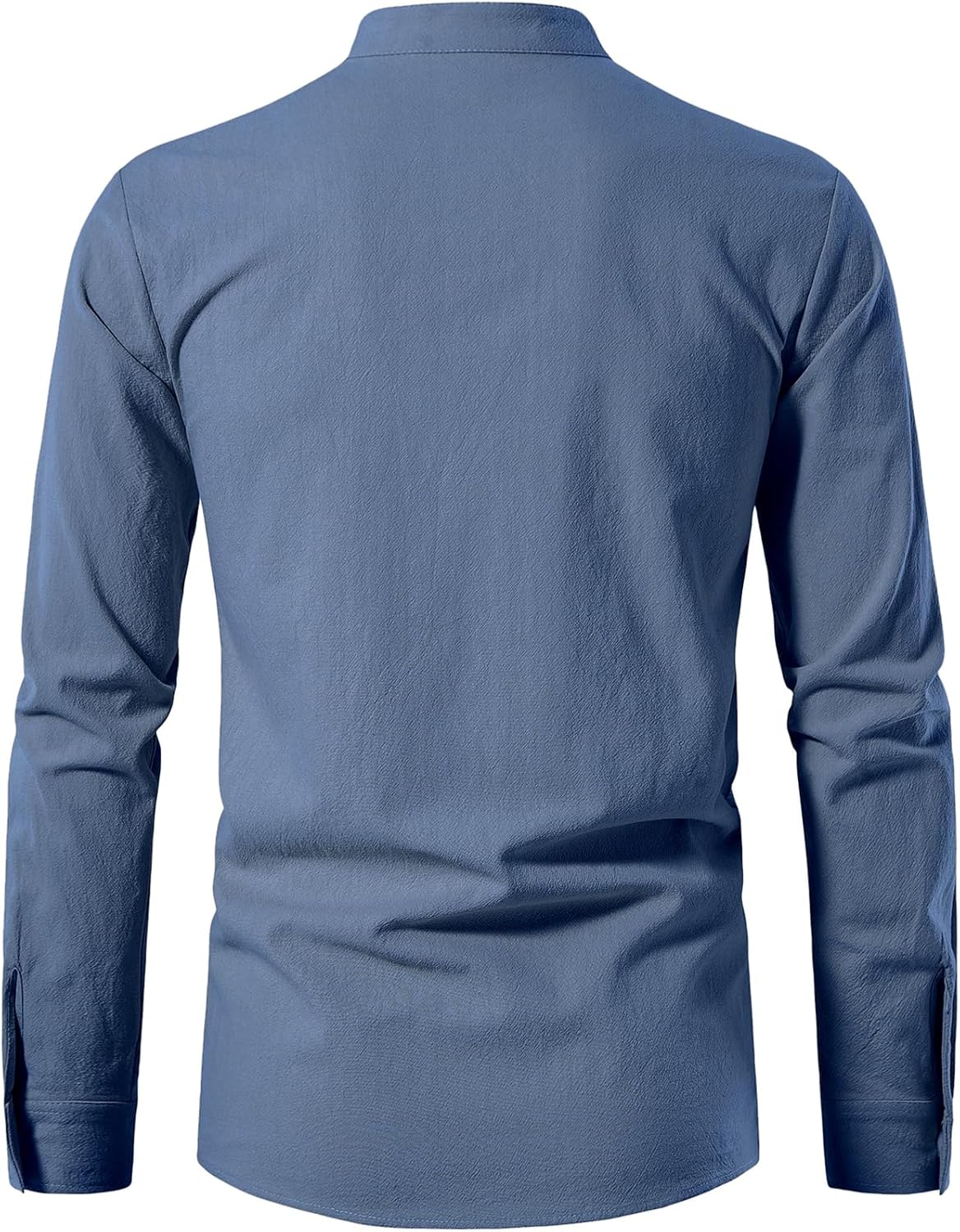 Stitch Boss: Men's Pure Cotton Retro Lace Up Shirts for Renaissance Pirate Viking Medieval