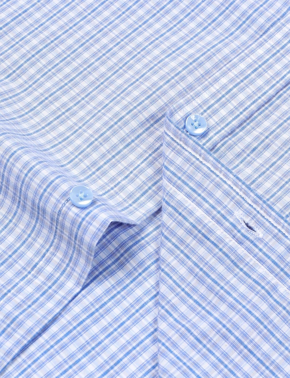 Stitch Boss:Men's Transitional Weather Slim Fit Long Sleeve Button Down Shirt Business Casual Dress Shirts with Pocket